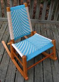Knitter S Rocker Most Comfy Chair Ever Custom Dining Chairs Chair Woven Furniture