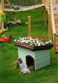 30 Dog House Decoration Ideas Bright Accents For Backyard Designs Dog House Small Dog House Dog House Diy