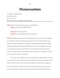 Legal Memorandum Example Memo Format Memorandum Memo Template
