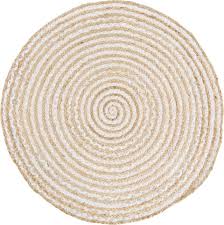 Teppich flach gewebt kaufen im netz ist eine feine chose. Teppich Ethno Barbara Becker Rund Hohe 4 Mm Flachgewebe Handgeflochten O Ca 80 Cm Material Jute Recycelte Baumwolle Wohnzimmer Online Kaufen Otto