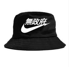Nike Style Bucket Hat Fashion Camping Outdoor Bob Cotton Plain Blank Black Bucket Hat Cap Hip Hop Men Women Hat Fashion Nike Bucket Hat Bucket Hat Fashion