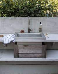/ by home and garden talk. 10 Easy Pieces Outdoor Work Sinks Gardenista
