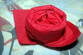 Pliage De Serviette Rose Recette Pliage Serviette Rose Pliage Serviette Serviettes Roses