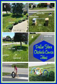 Dollar Store Obstacle Course Ideas Inexpensive Outdoor Fun Kids Obstacle Course Backyard Obstacle Course Toddler Obstacle Course