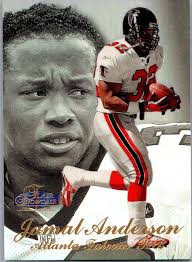 1998 Flair Showcase #55 Jamal Anderson