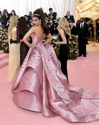 Deepika Padukone Met Gala 2019 Designer Zac Posen Barbie Gowns Gowns Pink Gowns