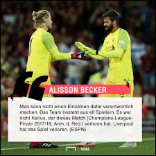 Liverpool goalkeeper alisson becker produced one of the most incredible moments of the season as he scored a 95th liverpool got out of jail thanks to an unforgettable alisson goal at the hawthorns. Aufmunternde Worte Von Alisson Becker Goal Deutschland Facebook