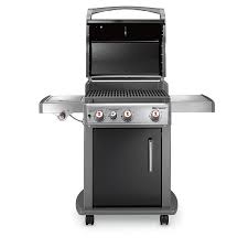 Shop Weber Spirit E 330 Black Porcelain Enamel 3 Burner 32 000 Btu Liquid Propane Gas Grill With Side Burner At Lowes Co Gas Grill Propane Gas Grill Grilling
