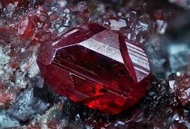 Cinabrio Cristais Pedras Preciosas Minerais