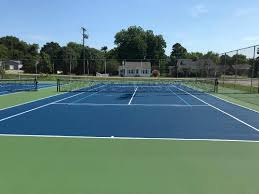 Pickleball court size compared to other sports. East Ridge Opens Upgraded Courts For Tennis Pickleball Chattanooga Times Free Press