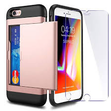 Iphone 7 8 Case With Card Holder And Supbec I Phone 7 Amazon Co Uk Electronics Transparent Phone Case Iphone Phone 7