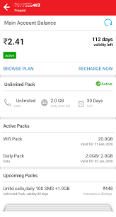 For mobile, slide table to the. What Happens To My Current Unlimited Plan In Airtel Prepaid If I Recharge Again Before The Expiry Date Will The Previous Balance Remain Quora