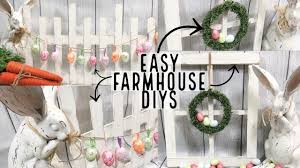 Dollar Tree Diys Farmhouse Decor Easter Dollar Tree Ideas Youtube Easter Dollar Tree Diy Dollar Tree Diy Dollar Store Christmas Crafts