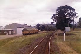 Coldstream Railway Station On The Old Healesville Line With Some Gy Wagons On A Siding Coldstream Was Mentioned On The Model Railway Historic Homes Railway
