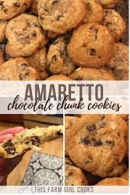 Amaretto Chocolate Chip Cookies Recipe Amaretto Cookie Recipe Chocolate Chip Cookies Soft Frosted Sugar Cookies
