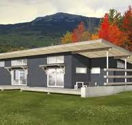 Shed / monolith-style roof is cheap to build and energy ...