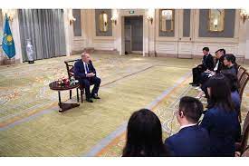 Maybe you would like to learn more about one of these? Interview Bri A Great Idea With Perspective First President Of Kazakhstan Says
