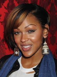 These short haircuts look good and help fine or thin hair appear thicker. 35 Unique Meagan Good Short Hair Styles