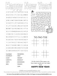 Happy New Year Worksheets Download New Year Coloring Pages New Year Printables New Years Activities