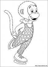 Coloriage oui oui à imprimer, gratuit et facile. Coloriage De Ouistiti Patine Coloriage Coloriage Enfant Dessin A Colorier