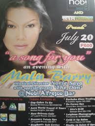 datelinedavao: Malu Barry back in Davao concert scene after 19 years