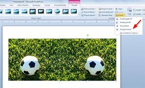 Go to format menu under picture tools and look for rotate button. How To Mirror An Image In Powerpoint 2010