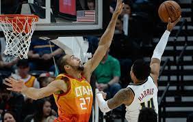 Rudy gobert leads the nba in several defensive statistical categories, including defensive rating (100.6), defensive rebounds (10.1) and blocks (2.7). That S Where My Heart Is Rudy Gobert Utah Jazz Sign 5 Year 205 Million Extension