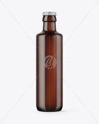Professional fully editable glassware mockup. Amber Glass Medical Bottle Mockup In Bottle Mockups On Yellow Images Object Mockups
