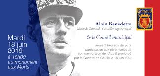 Emmanuel macron sera accompagné d'hubert germain en le président emmanuel macron célèbre vendredi le 81e anniversaire de l'appel du 18 juin 1940 du. 18 Juin 2019 Invitation A La Ceremonie De Commemoration De L Appel Du General De Gaulle