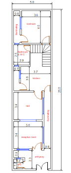 0:37 المهندس المعماري اسامة 92 152 просмотра. Ø®Ø±ÙŠØ·Ø© Ø¨Ù†Ø§Ø¡ 100Ù… 5 20 Ø¬Ù…ÙŠÙ„Ø© Narrow House Plans Family House Plans House Map