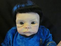Baby Spock From Star Trek Reborn Baby Doll Etsy Star Trek Spock Reborn Babies Reborn Baby Dolls
