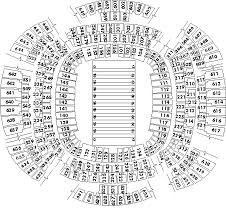 Louisiana Superdome New Orleans La Seating Charts Page
