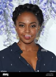 Los Angeles, California, USA. 26th July, 2018. Jerrika Hinton arrives for  the Hallmark Channel Summer TCA Event at a Private Residence. Credit: Lisa  O'Connor/ZUMA Wire/Alamy Live News Stock Photo