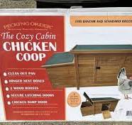 Pecking Order The Cozy Cabin Chicken Coop #9657
