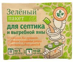 Зеленый пакет для выгребных ям и септиков 111, Доктор Робик, 40 гр