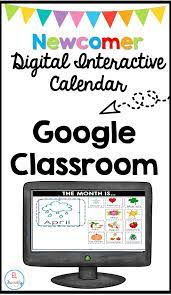 Digital Interactive Calendar For Newcomers Interactive Calendar Student Calendar Calendar For Kindergarten