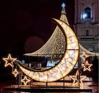 High Quality Christmas Decoration 2d Star Group Lighting Outdoor Led Star Shape Led Motif Lights