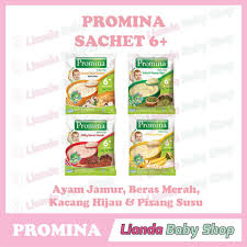 Tambahkan 200ml air masak hangat, aduk hingga rata dan siap untuk dihidangkan. Jual Promina Bubur Bayi Sachet 6 20gr Lianda Baby Shop