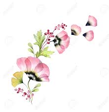 This ginkgo leaf pendant is a beautiful addition to any decor. Watercolor Floral Banner Big Pink Tulip Flower With Ginkgo Leaves Stock Photo Picture And Royalty Free Image Image 148527699