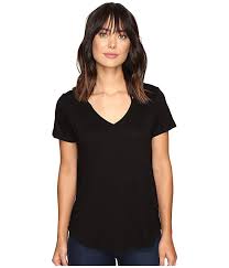 pima modal short sleeve v neck