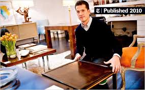 Sofa side end table small c shaped wood living room simple structure stable coffee table industrial style laptop table. Proportional End Tables Shopping With Jon Call The New York Times