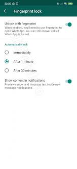 This article provides a very high level of tricks on ideas only for educational purposes and it should not be used for any other purposes. Whatsapp For Android Beta Receives Fingerprint Unlock Feature