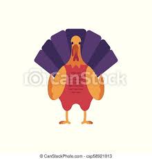 Pin amazing png images that you like. Vector Turkey Bird Front View Icon Thanksgiving Holiday Turkey Bird Front View Icon Thanksgiving Holiday Autumn Harvest Canstock