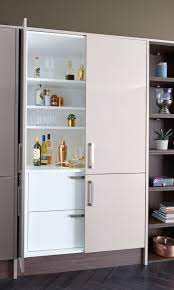 A view from the kitchen through open pocket door. Pocket Door Larder Cupboard Magnet