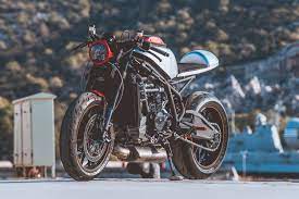 Heavy Breather A Ktm Rc8 With The Mother Of All Filters Ktm Rc8 Ktm Bike Art