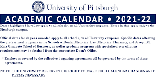 Https Www Registrar Pitt Edu Sites Default Files Pdf Academic 20calendar 202021 2022 Apple Pdf