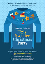 We did not find results for: Ugly Sweater Christmas Party Invitation Template