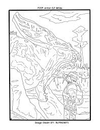 These alphabet coloring sheets will help little ones identify uppercase and lowercase versions of each letter. Fallout 76 Loud Beast Coloring Page Coloring Pages Color Fallout 3