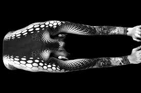 Black and white orchid tattoo design by ellearden. Modern Markings 42 Bold Black White Tattoo Designs Urbanist