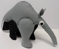 Giant Anteater Large Stuffed Animal Felt Sewing Pattern Etsy Large Stuffed Animals Giant Anteater Stuffed Animal Patterns